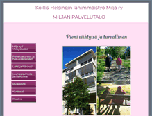 Tablet Screenshot of milja.net